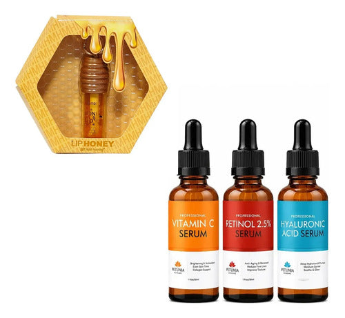 Acido Hialuronico + Retinol + Vitamina C. Super Promo X3