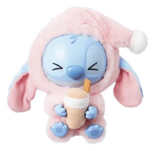 Muñeco Labubu Sorpresa Coleccionable De Stitch, Figura De 16 Cm Para Regalo