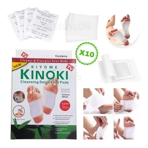 Kinoki Parches Desintoxicantes Relajantes Para Sueño Natural Neutra