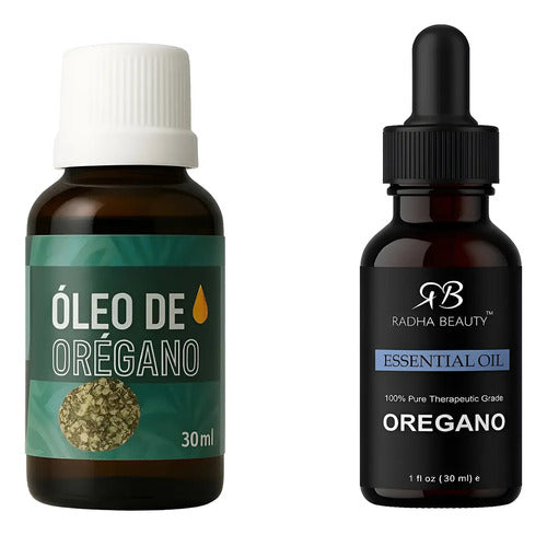 Aceite De Orégano  X 2 Comestible. 85 % Carvacrol