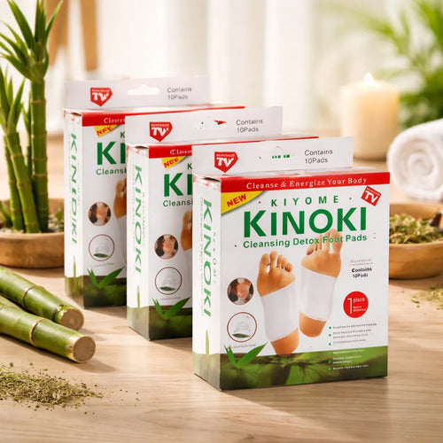Para Pies Kinoki Naturals Bambú En Caja 1g Hierbas - Pack X Hierbas