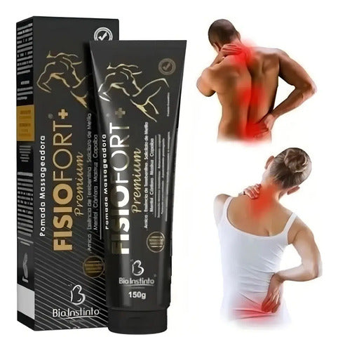 Pomada Masajeadora Fisiofort+ Premium 150g Bio Instinto Neutra