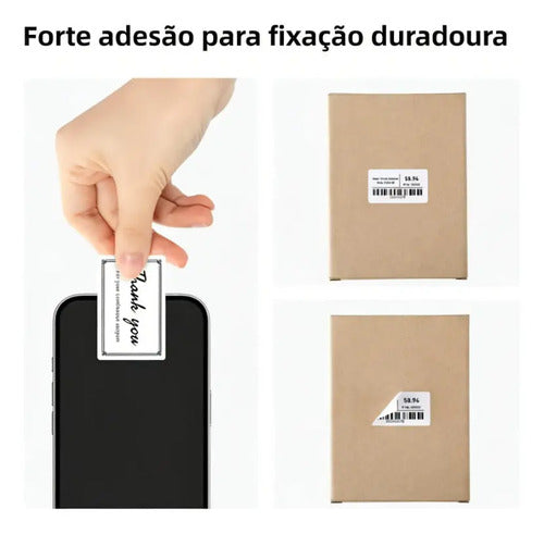 Impresora De 5 Rollos De Etiquetas Adhesivas 50x30