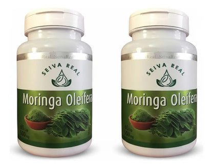 Moringa Oleifera Seiva Real 60 Cápsulas 500mg Natural Neutro