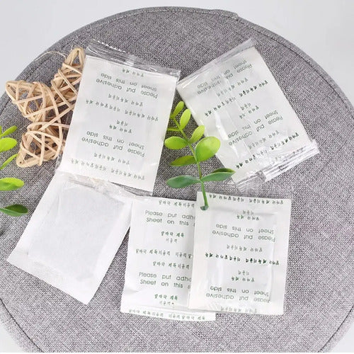 50 Adesivos Detox Para Los Pies Kinoki Eliminador De Toxinas