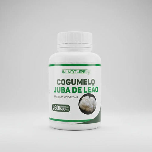 Hongo Melena De León 60 Cápsulas 500mg Neutro