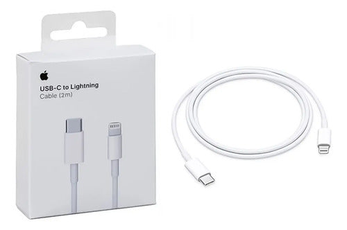 Cable De Carga Usb-c Apple (2 M) Original Blanco