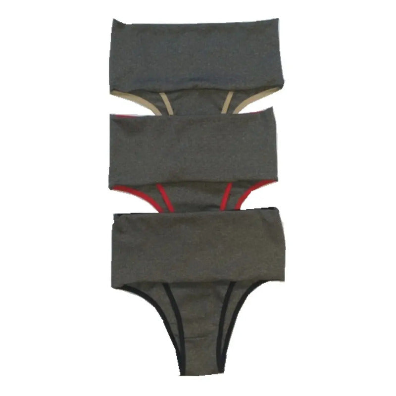 Bombacha Fitness Con Comprensión Superior Para Vientre