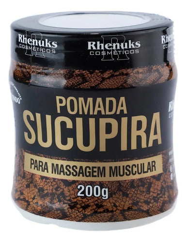 Pomada Sucupira Para Masaje Muscular Alivio Rápido 220g