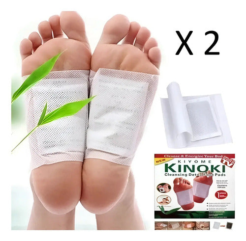 Kit 10 Pares Kinoki Eliminador De Toxinas Adhesivos Détox Neutra