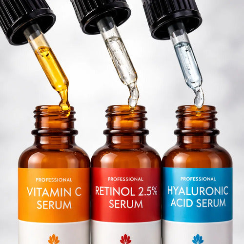Acido Hialuronico + Retinol + Vitamina C. Super Promo X3