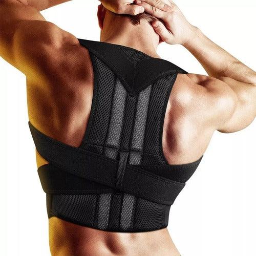 Corrector Postura Faja Lumbar Ortopédica Trabajo Espalda L