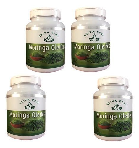 Pack 4 Moringa 500mg (240 Cáps) Envío Gratis!! Neutro