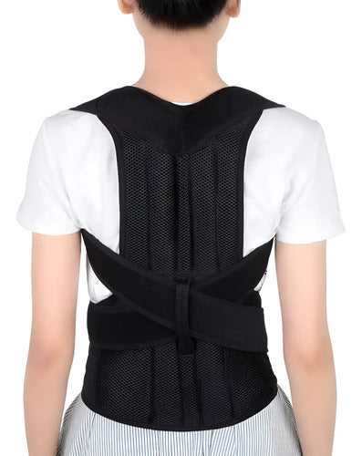 Corrector Postura Faja Dorsal Y Lumbar Espalda Ortopedica Talle Xl