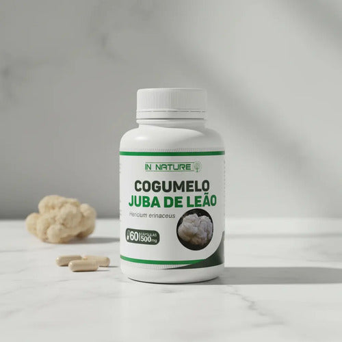Hongo Melena De León 60 Cápsulas 500mg Neutro