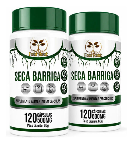 Seca Barriga 240 Cápsulas Con Colágeno, Acai Y Gojiberry Neutra