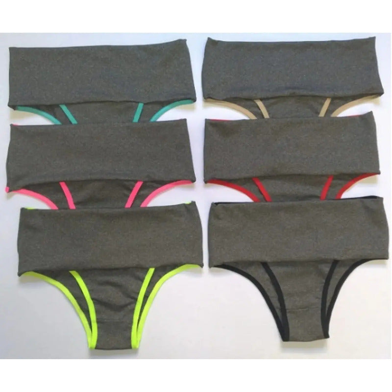 Bombacha Fitness Con Comprensión Superior Para Vientre