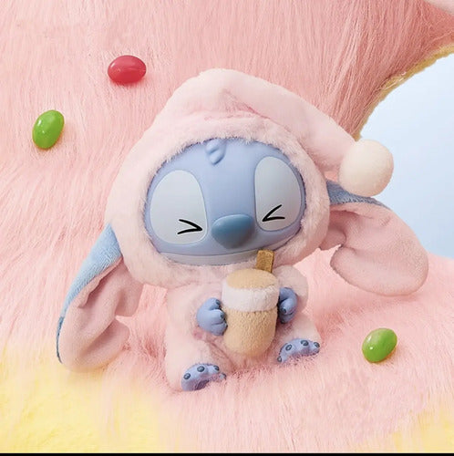Muñeco Labubu Sorpresa Coleccionable De Stitch, Figura De 16 Cm Para Regalo