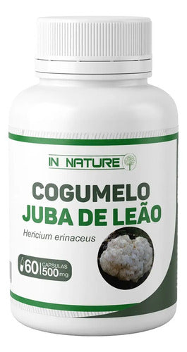Hongo Melena De León 60 Cápsulas 500mg Neutro