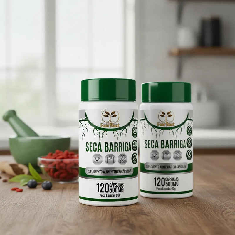 Seca Barriga 240 Cápsulas Con Colágeno, Acai Y Gojiberry Neutra