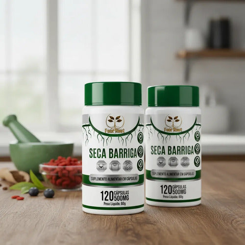 Seca Barriga 240 Cápsulas Con Colágeno, Acai Y Gojiberry Neutra