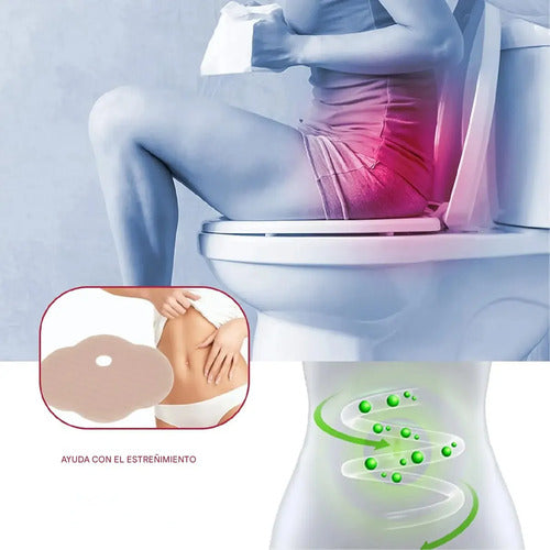 Parche Quema De Grasa Reductor Abdomen Set X 3un Eficiencia Fragancia Liso