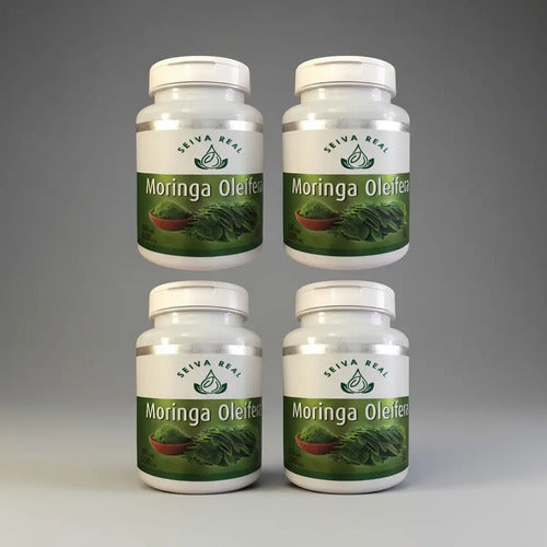 Pack 4 Moringa 500mg (240 Cáps) Envío Gratis!! Neutro