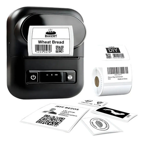 Rollos Térmicos Autoadhesivos Para Impresora Etiquetadora X2 Blanco Rectangular