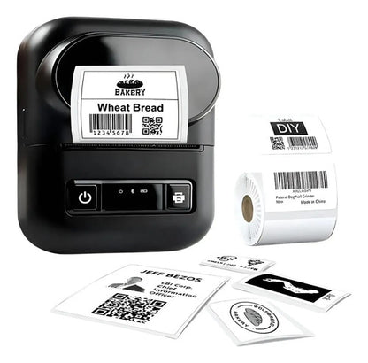 Rollos Térmicos Autoadhesivos Para Impresora Etiquetadora X2 Blanco Rectangular