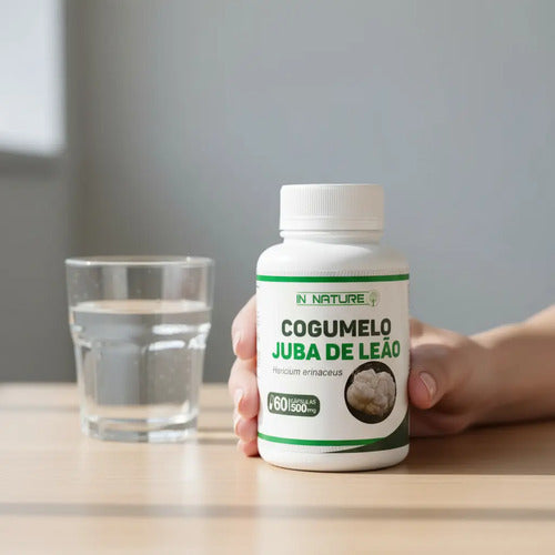 Hongo Melena De León 60 Cápsulas 500mg Neutro