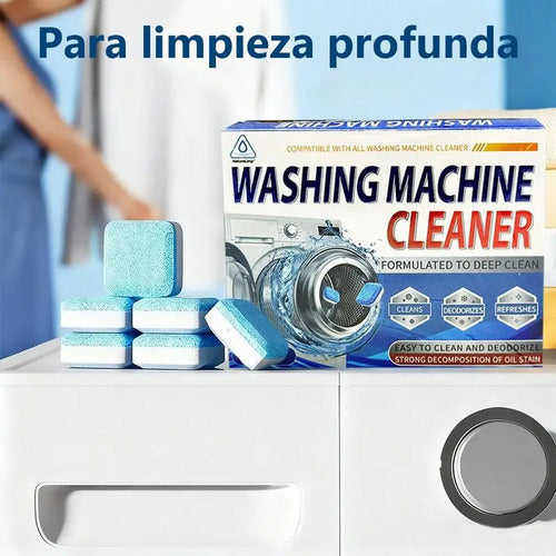 Pastillas Limpiadoras Para Lavadora, 24 Unidades