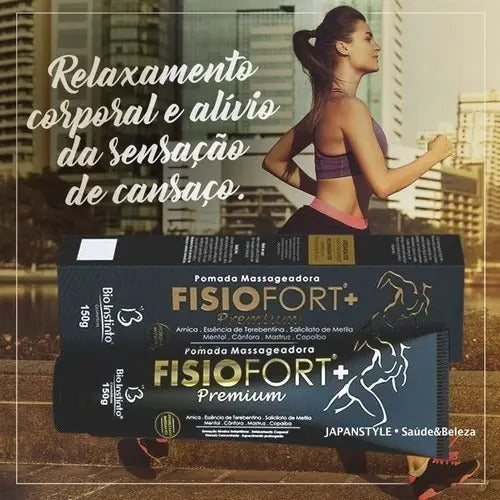 Pomada Masajeadora Fisiofort+ Premium 150g Bio Instinto Neutra