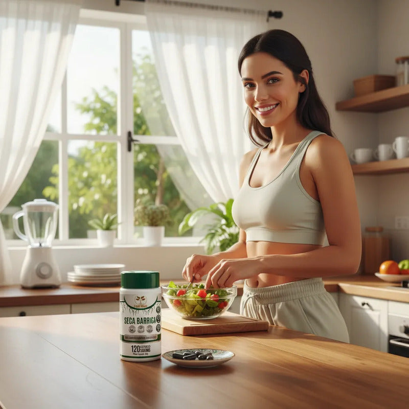 Seca Barriga 120 Cápsulas Con Colágeno