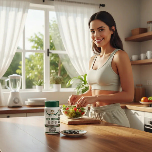 Seca Barriga 120 Cápsulas Con Colágeno