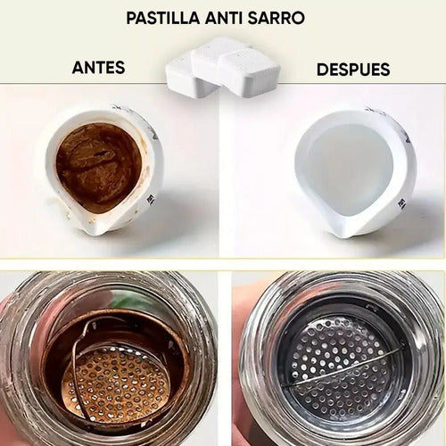 Pack 12  Pastillas Elimina Sarro Bicarbonato De Sodio Citric