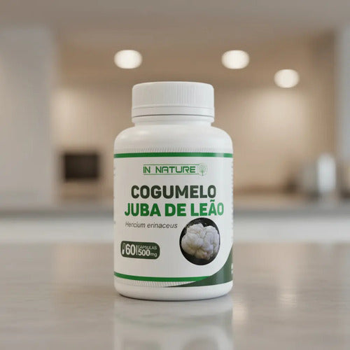 Hongo Melena De León 60 Cápsulas 500mg Neutro