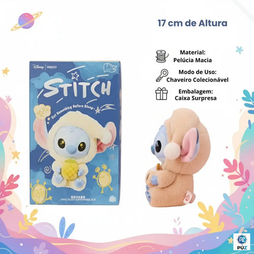 Llavero De Peluche Stitch Surprise Labubu, Regalo Aleatorio De Navidad, Adolescentes, Para Colgar En La Mochila,... Aleatória
