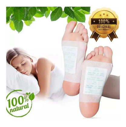 50 Adesivos Detox Para Los Pies Kinoki Eliminador De Toxinas