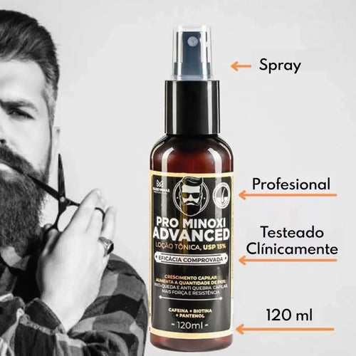 Tónico Made In Minas Pro Minoxi Advanced Anticaída Para Crecimiento Del Cabello