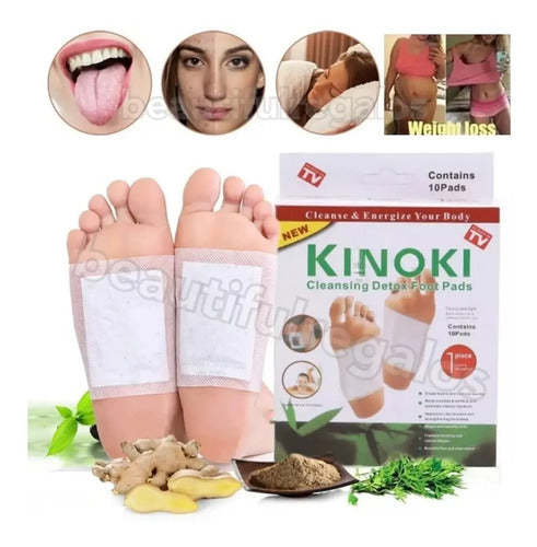 Kinoki Parches Desintoxicantes Relajantes Para Sueño Natural Neutra
