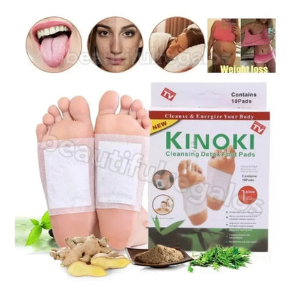 Kinoki Parches Desintoxicantes Relajantes Para Sueño Natural Neutra