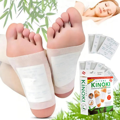 Para Pies Kinoki Naturals Bambú En Caja 1g Hierbas - Pack X Hierbas
