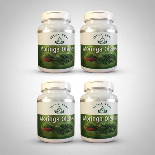 Pack 4 Moringa 500mg (240 Cáps) Envío Gratis!! Neutro