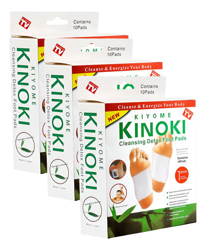 Para Pies Kinoki Naturals Bambú En Caja 1g Hierbas - Pack X Hierbas