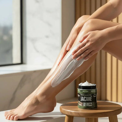 Pomada Gel Para Cuerpo Rhenuks Cosméticos Masajeadora Jacaré En Pote De 200ml/200g