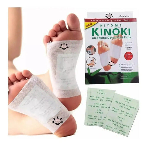 Kit 10 Pares Kinoki Eliminador De Toxinas Adhesivos Détox Neutra