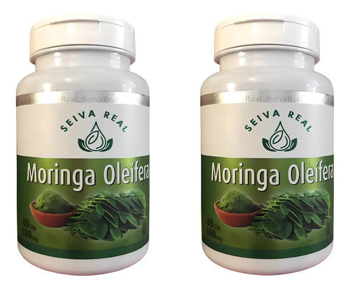 Moringa 120 Cápsulas Sabor Neutro