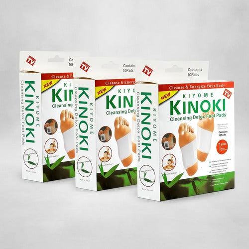 Para Pies Kinoki Naturals Bambú En Caja 1g Hierbas - Pack X Hierbas