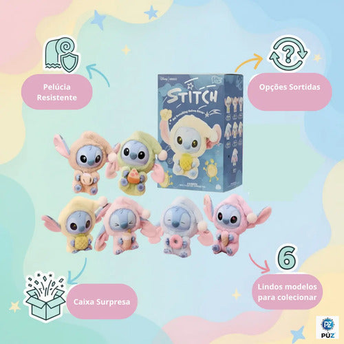 Llavero De Peluche Stitch Surprise Labubu, Regalo Aleatorio De Navidad, Adolescentes, Para Colgar En La Mochila,... Aleatória