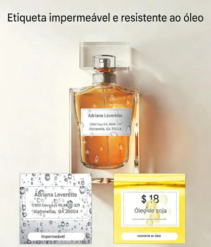 Impresora De 5 Rollos De Etiquetas Adhesivas 50x30